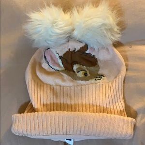 Adorable Bambi knit hat